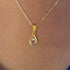 Diamond Oval Necklace